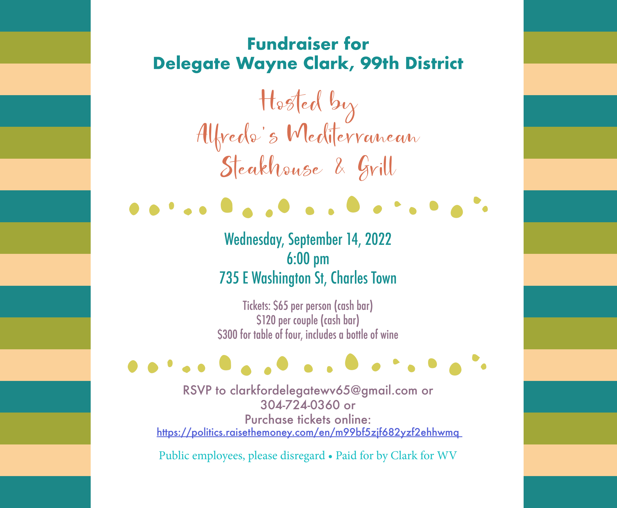 Wayne clark fundraiser jefferson county gop